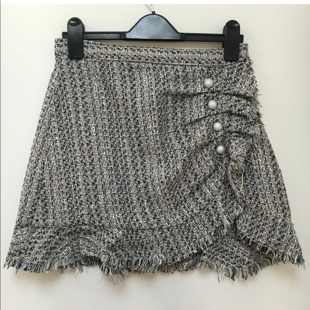 Zara tweed skirt - Picture 3 of 4